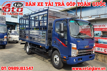 Xe Tải JAC 4T9 N500 Thùng Mui Bạt Dài 5m3 | Xe Tải JAC N500 5 Tấn 2021 Máy DEV